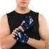 Перчатки для фитнеса HARD TOUCH FG-002 XS-L черный-синий – комфорт и безопасность на тренировках
