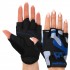 Перчатки для фитнеса HARD TOUCH FG-002 XS-L черный-синий – комфорт и безопасность на тренировках
