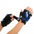 Перчатки для фитнеса HARD TOUCH FG-002 XS-L черный-синий – комфорт и безопасность на тренировках