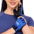 Перчатки для фитнеса HARD TOUCH FG-004 S-XL черный-синий – защита и комфорт для ваших тренировок