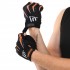 Перчатки для фитнеса HARD TOUCH FG-005 S-XL черный-оранжевый - идеальный выбор для тренировок! Перчатки для фитнеса HARD TOUCH FG-005 S-XL черный-оранжевый - идеальный выбор для тренировок!