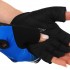 Перчатки для фитнеса HARD TOUCH FG-007 XS-L черный-синий - идеальная защита и комфорт