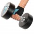 Перчатки для фитнеса HARD TOUCH FG-008 XS-L черный-синий – Защита и комфорт на тренировках