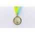 Медаль спортивная FAME d-5см пластик C-3042 место 1-золото, 2-серебро, 3-бронза (10g, на ленте)