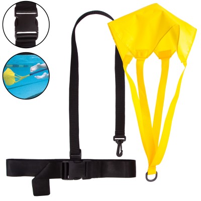 Парашют тормозной для плавания SWIMMING BELT WITH CHUTE PL-3039