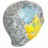Шапочка для плавания MadWave Junior SUPER HERO M057003 серебряный