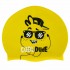 Шапочка для плавания MadWave Junior DUDE M057208 желтая