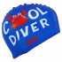 Шапочка для плавания MadWave Junior COOL DIVER M057310 синяя
