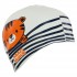 Шапочка для плавания MadWave Junior TIGER M057315 белый