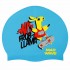Шапочка для плавания MadWave Junior LLAMA M057910 голубой