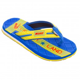 Вьетнамки для мальчиков KITO EC4211-D.BLUE-YELLOW, синие-желтые, размер 31-34 Вьетнамки для мальчиков KITO EC4211-D.BLUE-YELLOW, синие-желтые, размер 31-34