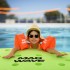 Надувные нарукавники для плавания MadWave BASIC M075605 2шт для детей 2-12 лет