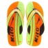 Вьетнамки KITO ETGC9275-ORANGE для мальчиков - оранжевый-салатовый