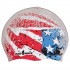 Силиконовая шапочка для плавания MadWave USA M055303001W