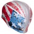Силиконовая шапочка для плавания MadWave USA M055303001W