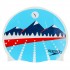 Силиконовая шапочка для плавания SPEEDO SLOGAN PRINT 808385B956