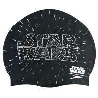Шапочка для плавания SPEEDO JUNIOR SLOGAN PRINT Star Wars черно-белая