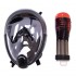 Полнолицевая маска Zelart M501L для снорклинга