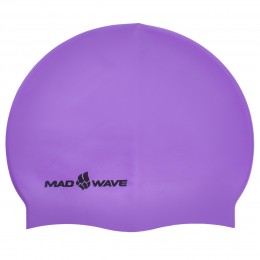 Силиконовая шапочка для плавания MadWave NEON M053502