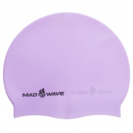 Силиконовая шапочка для плавания MadWave PASTEL M053504 в пастельных тонах
