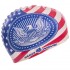 Силиконовая шапочка для плавания MadWave USA M055303000W