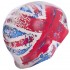 Силиконовая шапочка для плавания MadWave UK M055515 красного цвета