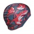 Силиконовая шапочка для плавания MadWave Junior SHARKY M057911