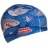 Силиконовая шапочка для плавания MadWave Junior SHARKY M057911