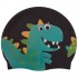 Силиконовая шапочка MadWave Junior DINO M057916