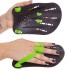 Лопатки для плавания MadWave PADDIES M074906 S-L черный-зеленый