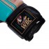 Перчатки боксерские кожаные VNM Shield Pro VL-1998 10-14 унций бирюзовый-золотой-черный