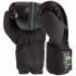 Перчатки боксерские Zelart VL-3085 8-14 унций черный-салатовый