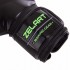 Перчатки боксерские Zelart VL-3085 8-14 унций черный-салатовый