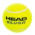 Мяч для большого тенниса HEAD SILVER METAL CAN 571304 4шт салатовый