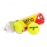 Мяч для большого тенниса DUNLOP CLUB 603110 3шт салатовый