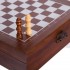 Набор настольных игр в деревянном кейсе 2 в 1 шахматы покер Sport TradeW2518B размер 24,5x18,5х6см