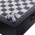Набор настольных игр в деревянном кейсе 2 в 1 шахматы покер Sport TradeW2518B размер 24,5x18,5х6см