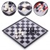 Набор настольных игр 3 в 1 на магнитнах Sport Trade9018 размер 40см x 40см
