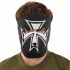 Маска лицевая ветрозащитная креативная термонаушники Sport Trade MS-4344-2 Iron Cross черный