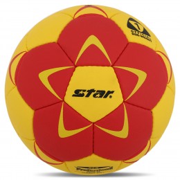 Мяч гандбольный STAR NEW PROFESSIONAL GOLD HB421 размер 1 желтый-красный