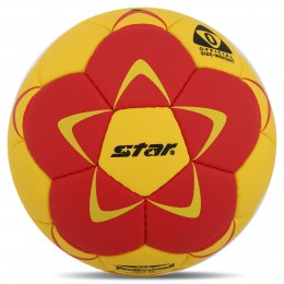 Мяч гандбольный STAR NEW PROFESSIONAL GOLD HB420 размер 0 желтый-красный