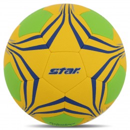 Мяч гандбольный STAR PROFESSIONAL MATCH HB432 размер 2 желтый-салатовый