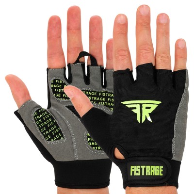 Перчатки для фитнеса FISTRAGE VL-6025 S-XL черные - защита и комфорт для ваших тренировок