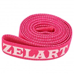 Резинка тканевая для упражнений лента сопротивления LOOP BANDS Zelart FI-1970-S S розовый