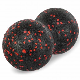 Мяч массажный двойной для МФР и самомассажа Duoball Sport Trade FI-1132 ø8см цвета в ассортименте