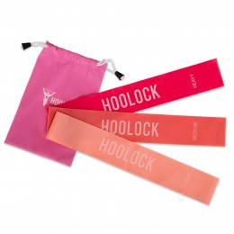 Набор резинок для упражнений ленты сопротивлений LOOP BANDS HOOLOCK FI-2863 3шт цвета в ассортименте