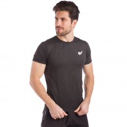 Футболка компрессионная мужская JASON 912-J M-2XL черная для тренировок