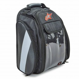 Сумка на бак мотоцикла ROUGH and ROAD Z43 на магнитах 16л, 23x20+7x34см черная