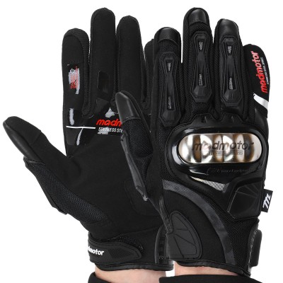 Мотоперчатки MADBIKE MAD-66 всесезонные с защитой M-XL