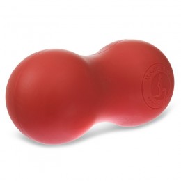 Мяч массажный двойной для МФР и самомассажа Duoball Sport Trade FI-7073 ø6,5см цвета в ассортименте